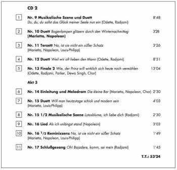 2CD Rainer Trost: Die Bajadere