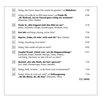 CD Chor Des Theaters Am Gärtnerplatz München: Die Faschingsfee