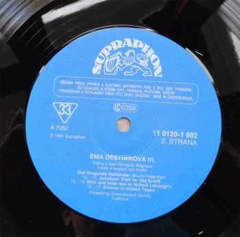 2LP Emmy Destinn: 3/ Richard Wagner 2xLP + BOOKLET