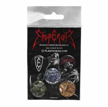 Merch Emperor: Sada Placek Emperor Button Badge Set