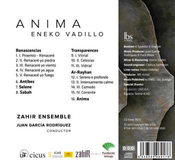 CD Zahir Ensemble: Anima