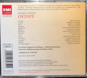 2CD Nicolai Gedda: Oedipe
