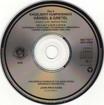 2CD Ileana Cotrubas: Hansel And Gretel 