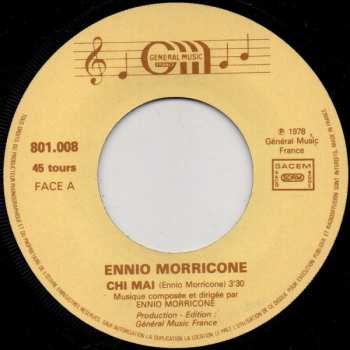 SP Ennio Morricone: Chi Mai (Thème Du Film "Le Professionnel")