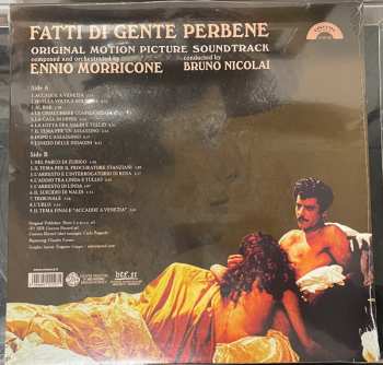 LP Ennio Morricone: Fatti Di Gente Perbene LTD