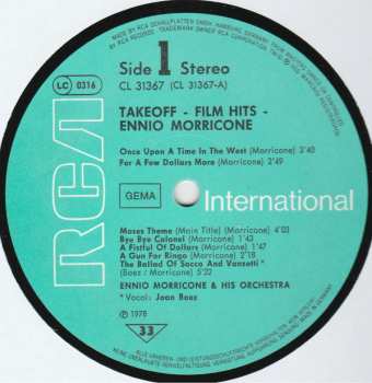 LP Ennio Morricone: Film Hits