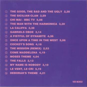 CD Ennio Morricone: Film Music By Ennio Morricone