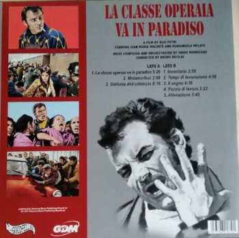 LP Ennio Morricone: La Classe Operaia Va In Paradiso (Original Soundtrack)