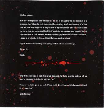 CD Ennio Morricone: Quentin Tarantino's The H8ful Eight