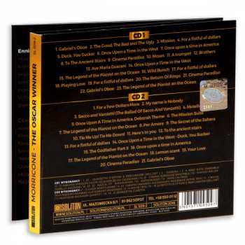 2CD Ennio Morricone: The Oscar Winner DLX
