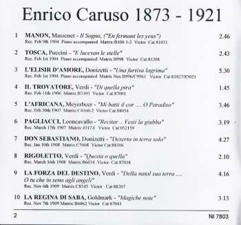 3CD Enrico Caruso: Prima Voce: Caruso - Arias, Ensembles, Songs 1904-1920