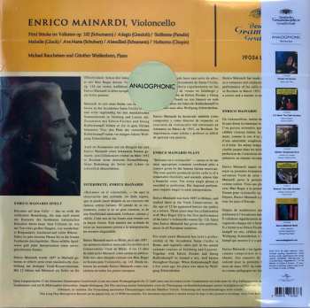 LP Enrico Mainardi: Enrico Mainardi Spielt  