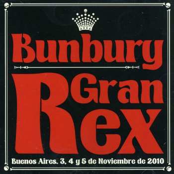 Album Enrique Bunbury: Gran Rex (Buenos Aires. 3, 4 Y 5 De Noviembre De 2010)