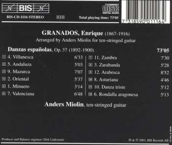 CD Enrique Granados: 12 Danzas Españolas (Arranged For Guitar)
