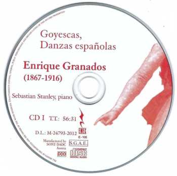2CD Enrique Granados: Goyescas, Danzas Españolas
