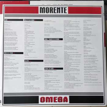 2LP Enrique Morente: Omega LTD | PIC