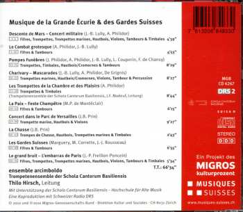 CD Ensemble Arcimboldo: Musique de la Grande Écurie & des Gardes Suisses
