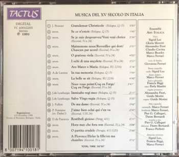 CD Ensemble Ars Italica: Musica Del XV Secolo In Italia