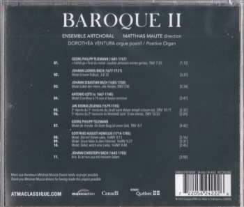 CD Matthias Maute: Art Choral Vol 3: Baroque II 