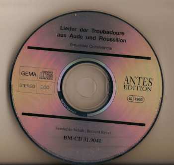 CD Ensemble Convivencia: Troubadoure
