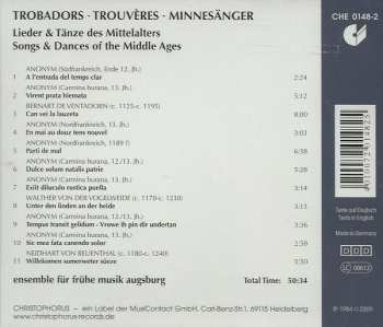 CD Ensemble Für Frühe Musik Augsburg: Lieder & Tänze Des Mittelalters