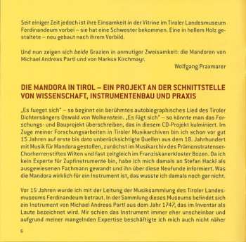 CD Ensemble Rosarum Flores: Klösterlich Kurtzweyl (Die Mandora - Ein Instrumentenporträt)