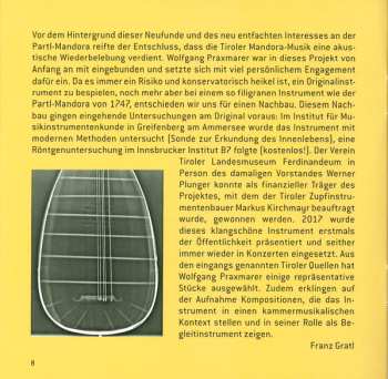 CD Ensemble Rosarum Flores: Klösterlich Kurtzweyl (Die Mandora - Ein Instrumentenporträt)