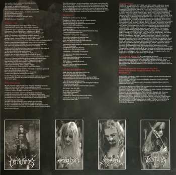 2LP Enthroned: Towards The Skullthrone Of Satan / Regie Sathanas LTD | CLR