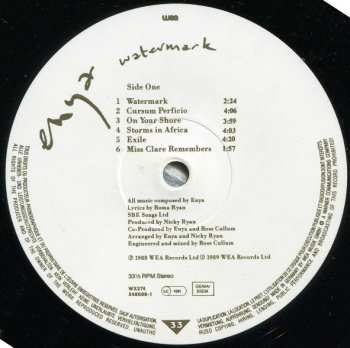 LP Enya: Watermark