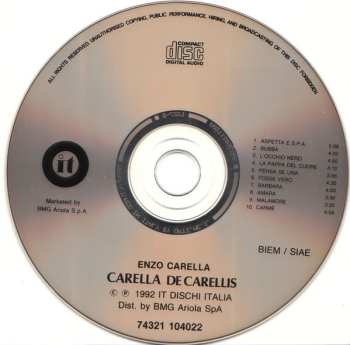 CD Enzo Carella: Carella De Carellis