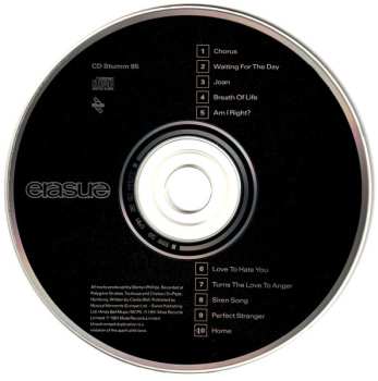 CD Erasure: Chorus