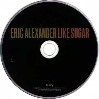CD Eric Alexander: Like Sugar