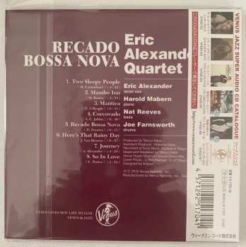 SACD Eric Alexander Quartet: Recado Bossa Nova