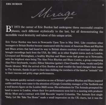 CD Eric Burdon: Mirage