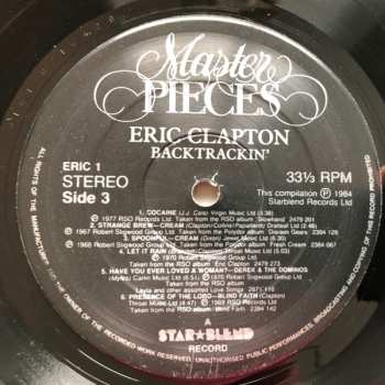 2LP Eric Clapton: Backtrackin' (22 Tracks Spanning The Career Of A Rock Legend)