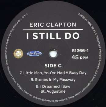 2LP Eric Clapton: I Still Do