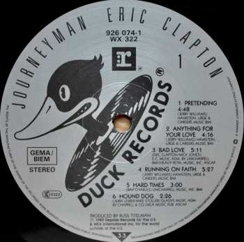 LP Eric Clapton: Journeyman