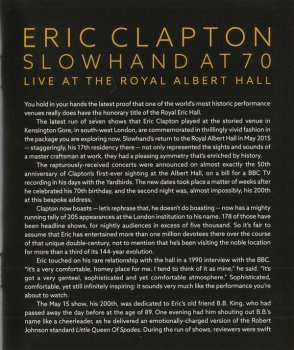 Blu-ray Eric Clapton: Slowhand At 70: Live At The Royal Albert Hall