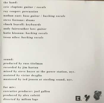 CD Eric Clapton: Unplugged