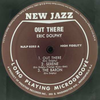 LP Eric Dolphy: Out There LTD