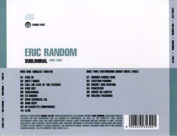 2CD Eric Random: Subliminal 1980-1982