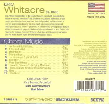 CD Eric Whitacre: Choral Music