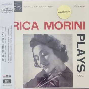 LP Erica Morini: Erica Morini Plays: Volume 1