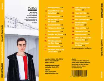 CD Wolfgang Köhler: In The Land Of Kent Carlson - Live At A-Trane Berlin