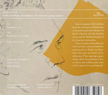 2CD Ralph van Raat: Anaitalrax • 25 Virtuosic Piano Studies