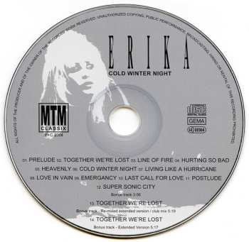 CD Erika Norberg: Cold Winter Night