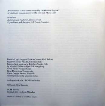 CD Erkki-Sven Tüür: Crystallisatio