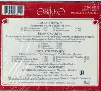 CD Ernest Ansermet: Haydin. Symphonie No.95, Martin . Concerto , Stravinsky. L’ Oiseau De Feu /Ansermet 
