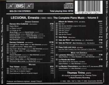 CD Ernesto Lecuona: The Complete Piano Music Volume 5