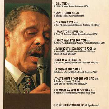 CD Ernie Andrews: Girl Talk